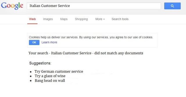 Italian Customer Service