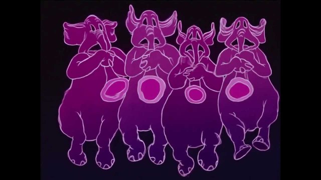 Pink Elephants in the sky, Crazy Man!