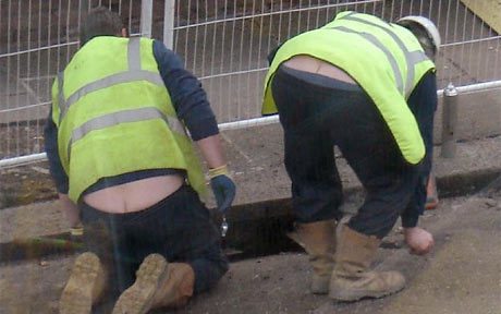 Builders Bum an English tradition