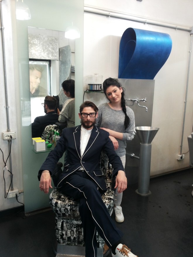 The coolest of hair stylists