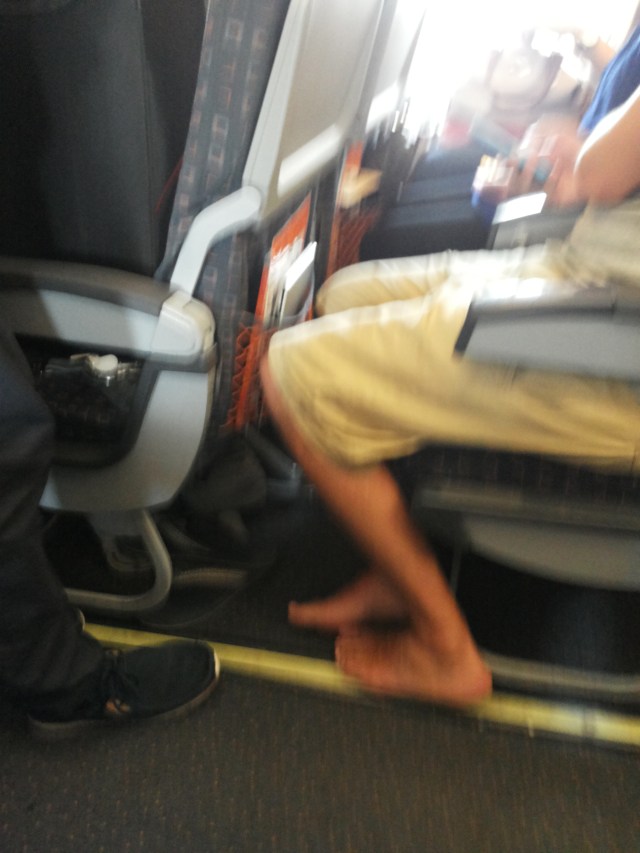 Make yourself as comfortable as you can, even if it makes others barf. 