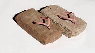 Brick Flip Flops