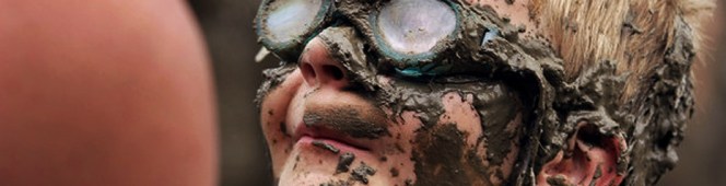 Mud Wrestling or running in the&nbsp;vineyard?